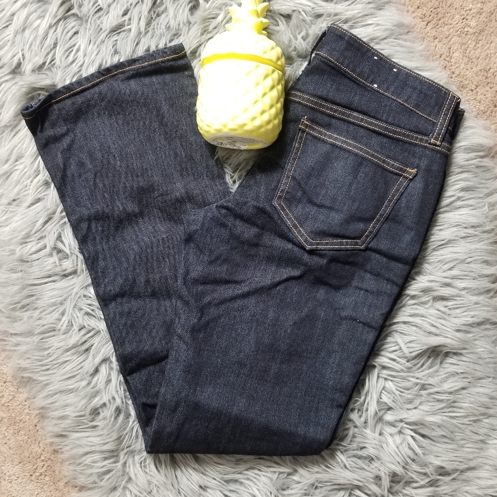 OLD NAVY BLUE JEANS BOOT CUT SIZE 4, Like NEW